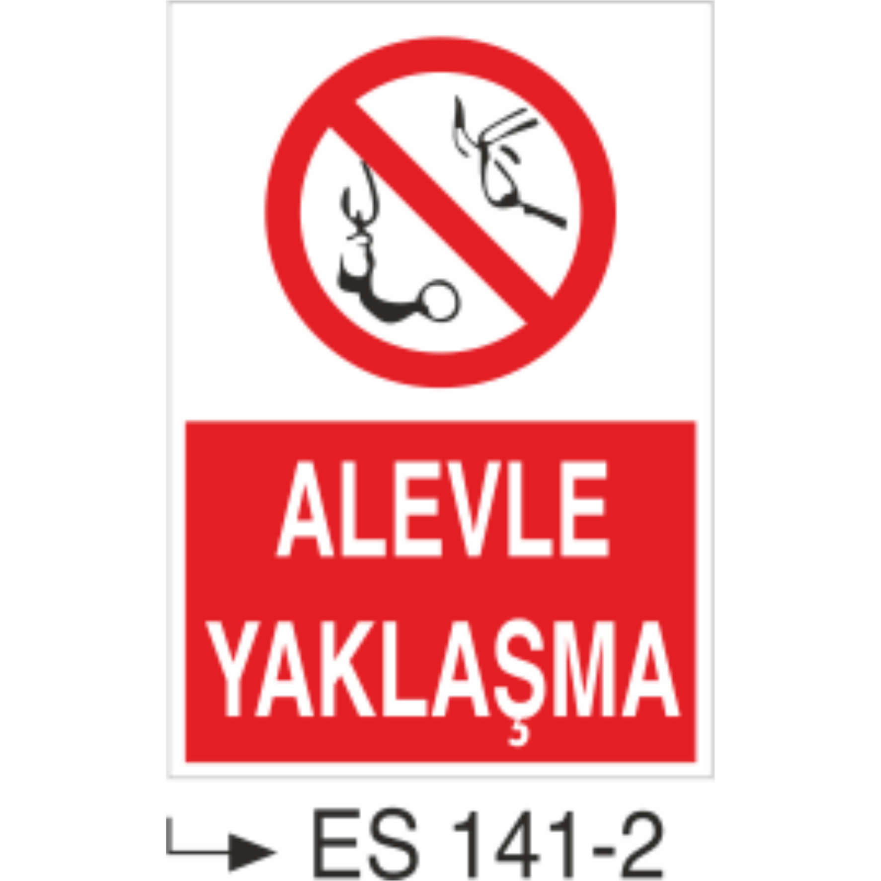 Alevle Yaklaşma- Uyarı Levhası