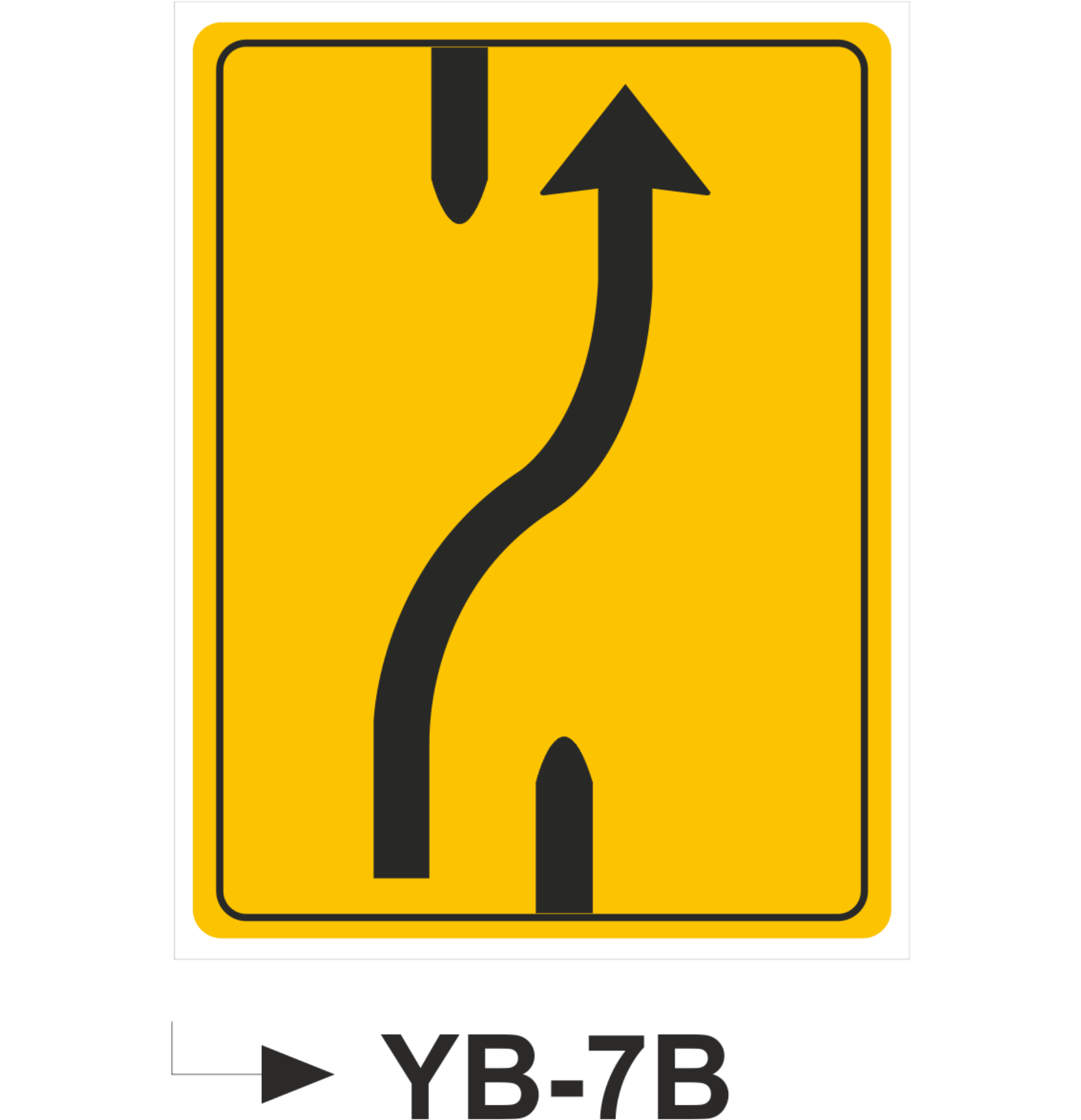 Yol Değişimi Giriş  Tabelası- Uyarı Levhaları