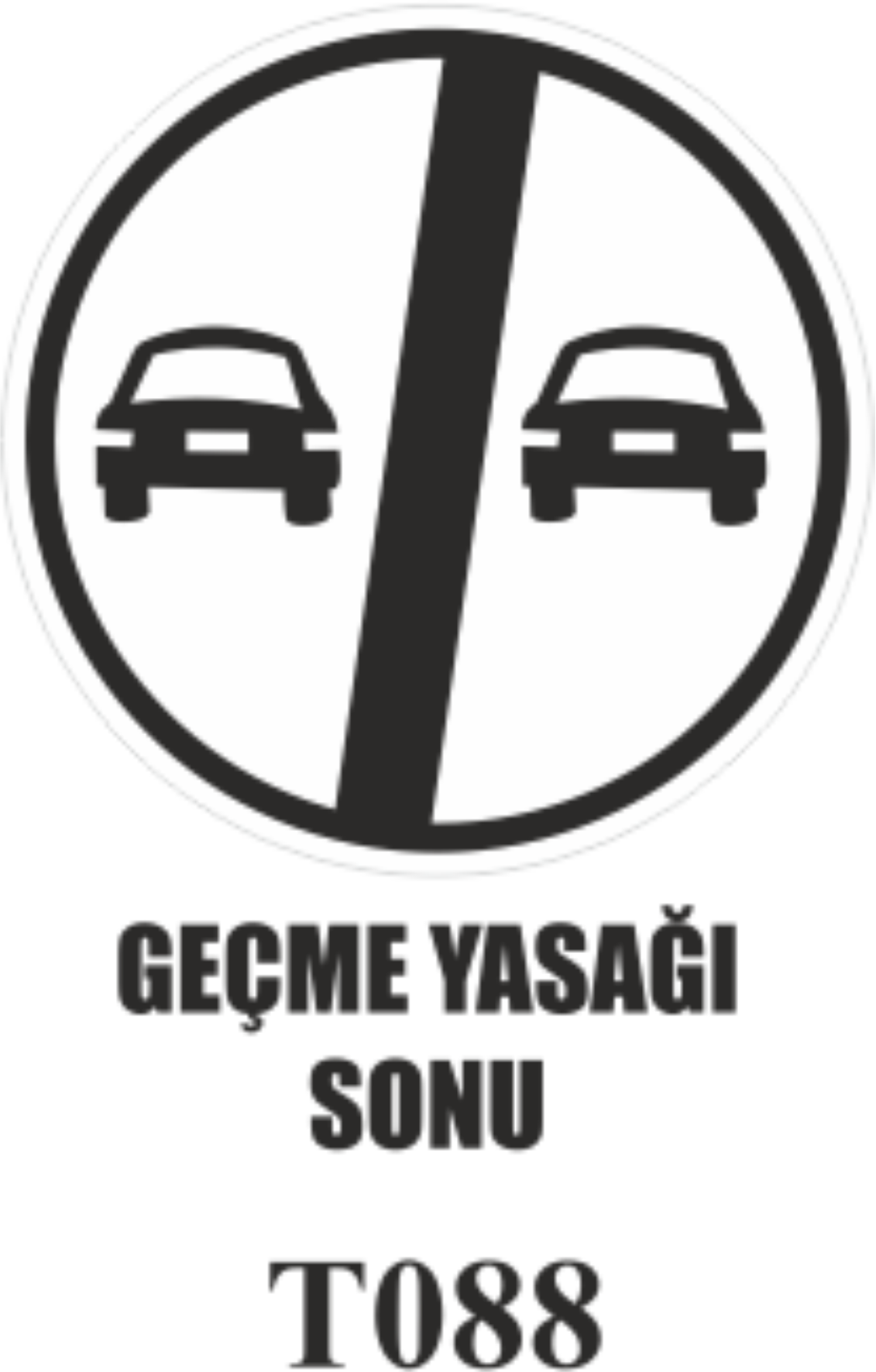 Geçme Yasağı Sonu  - Uyarı Levhası