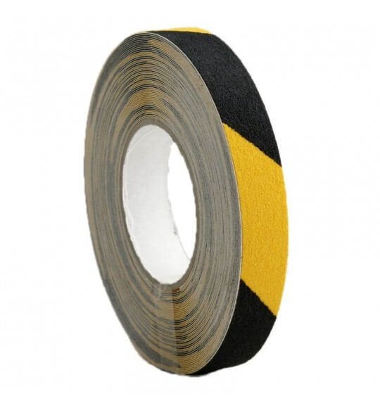Sarı-Siyah Kaydırmaz Bant 25mm x 25mt (ADL322)