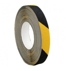 Sarı-Siyah Kaydırmaz Bant 25mm x 25mt (ADL322)