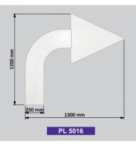 Yapışkanlı Zemin Uyarı İşareti PL (ADL5016)
