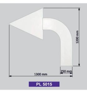 Yapışkanlı Zemin Uyarı İşareti PL (ADL5015)
