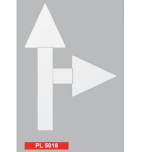 Yapışkanlı Zemin Uyarı İşareti PL (ADL5018)