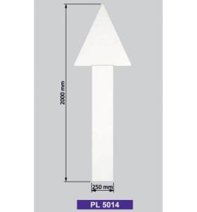 Yapışkanlı Zemin Uyarı İşareti PL (ADL5014)
