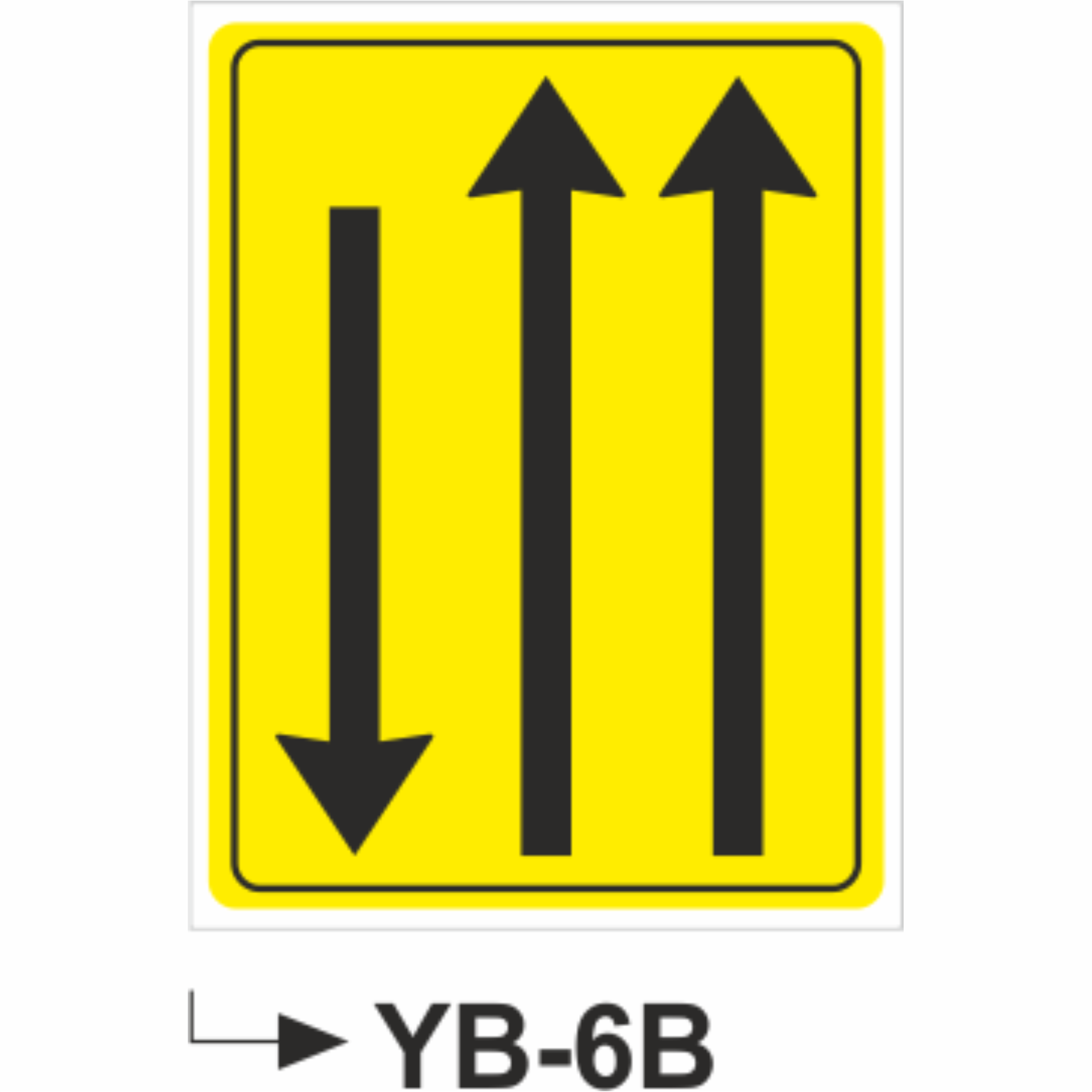 YB-6B- Uyarı Levhası