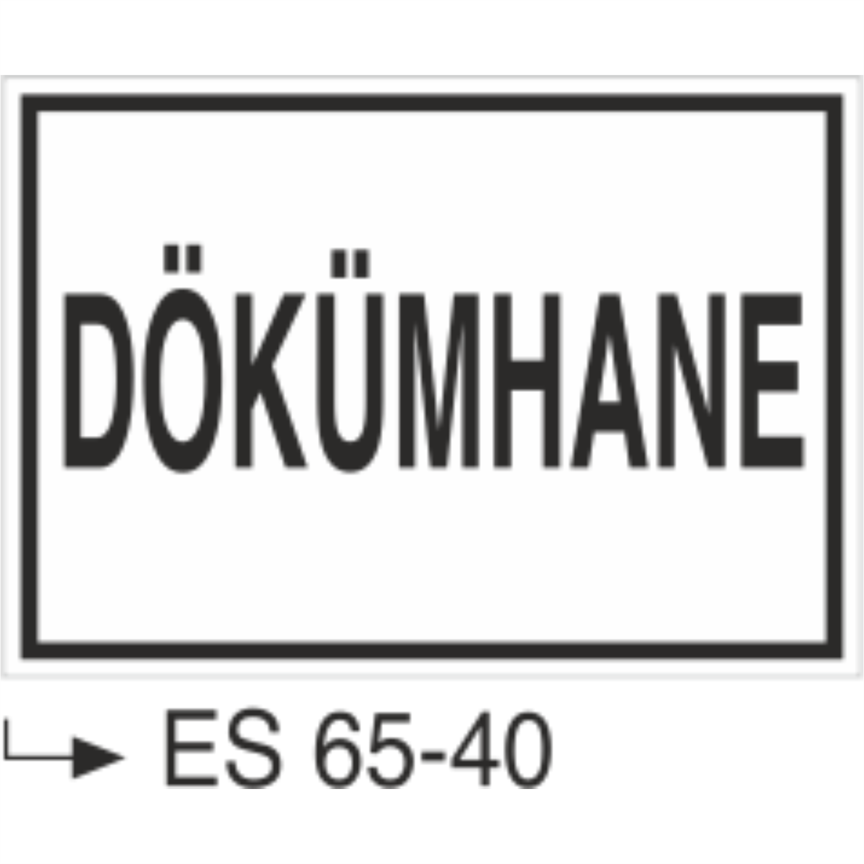 Dökümhane-Uyarı Levhası