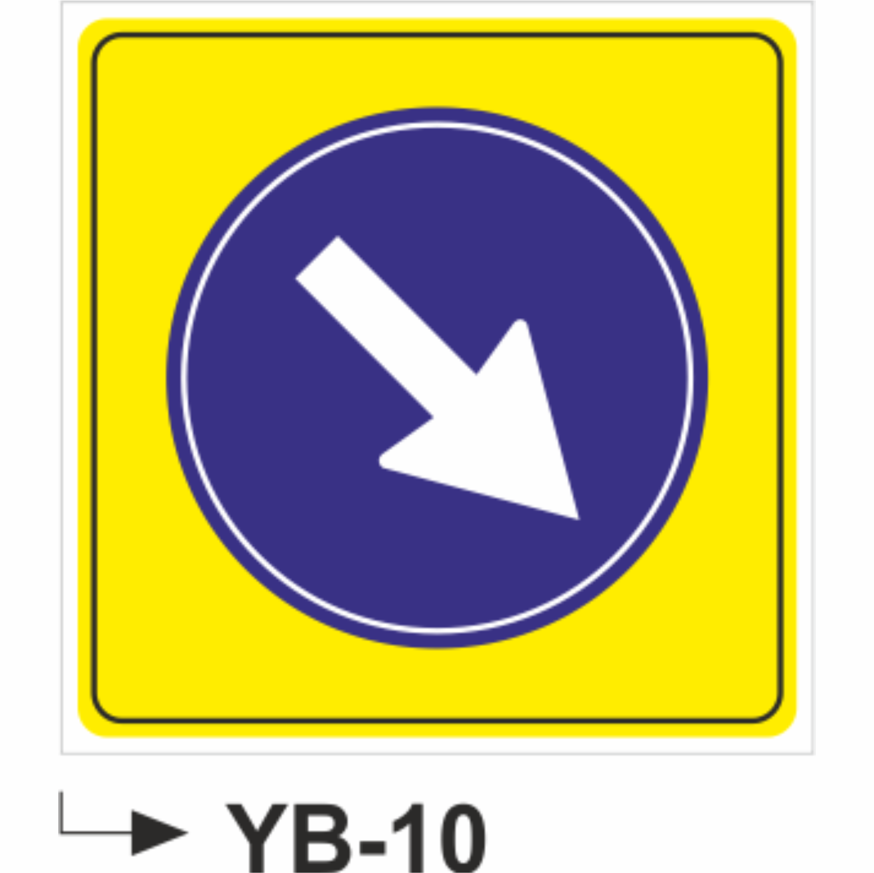 YB-10Uyarı Levhası