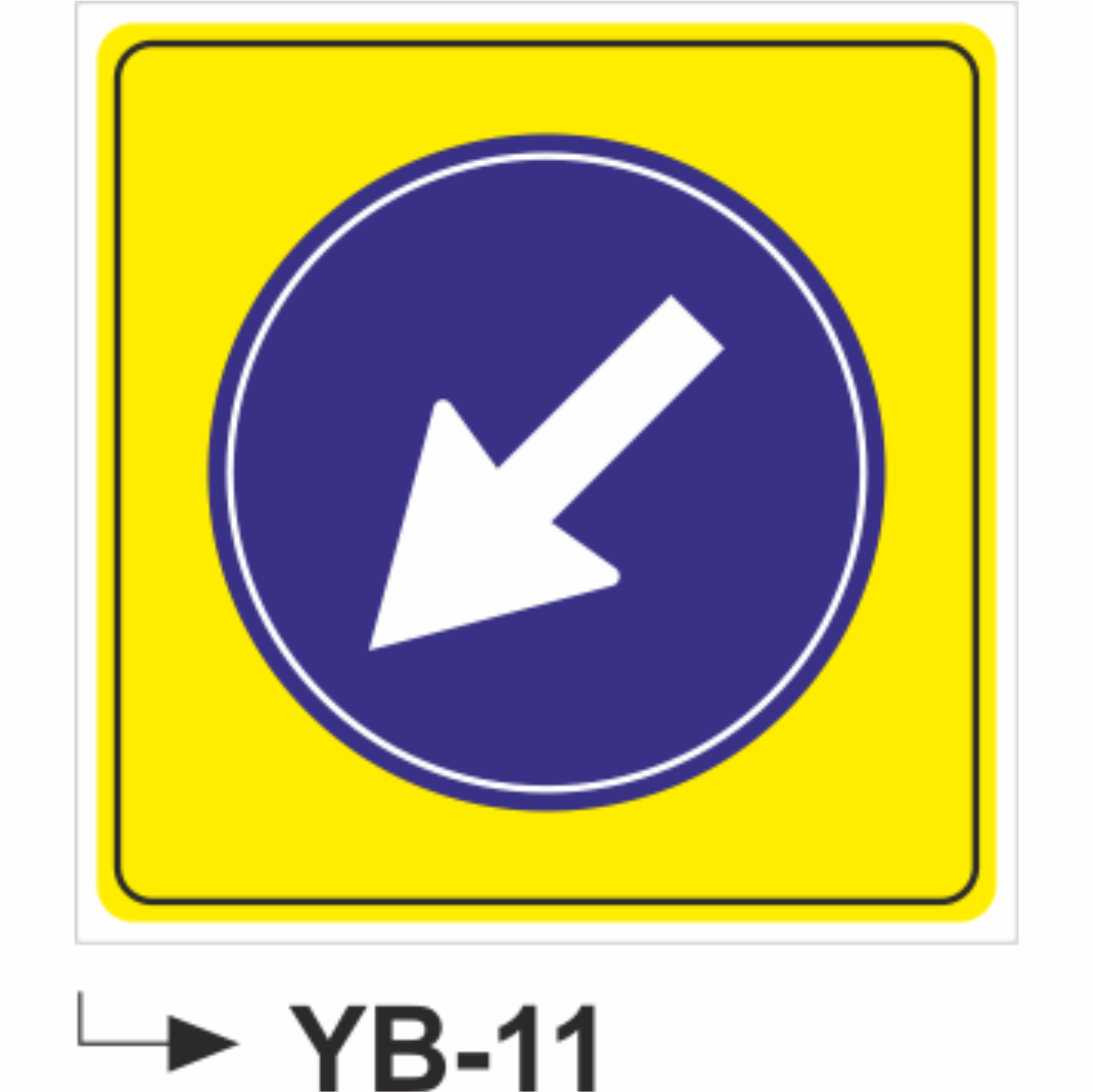 YB-11 Uyarı Levhası