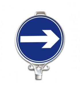 Sağa Mecburi Yön Levhası (ADL2903)