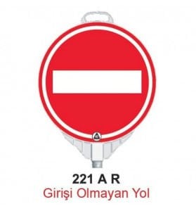 Girişi Olmayan Yol Levhası (ADL221)
