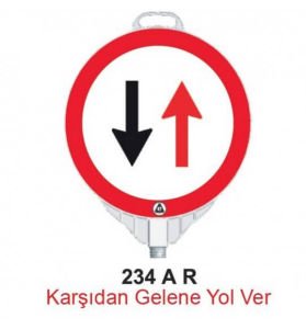Karşıdan Gelene Yol Ver Levhası (ADL234)