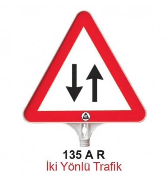 İki Yönlü Trafik Levhası (ADL135)