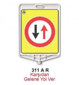 Karşıdan Gelene Yol Ver Levhası (ADL311)