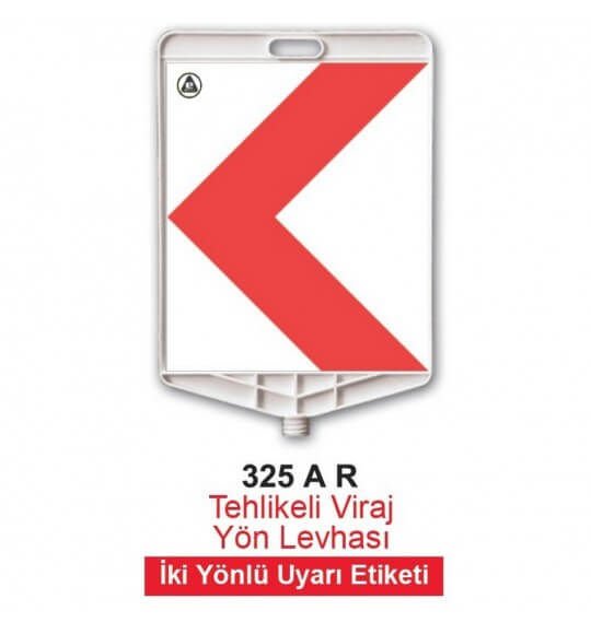 Tehlikeli Viraj Yön Levhası (ADL325)