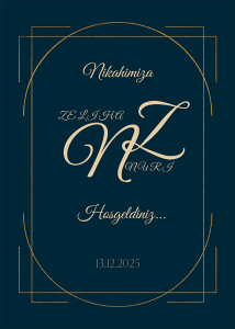 Nikah Karşılama Panosu (KRP0015)