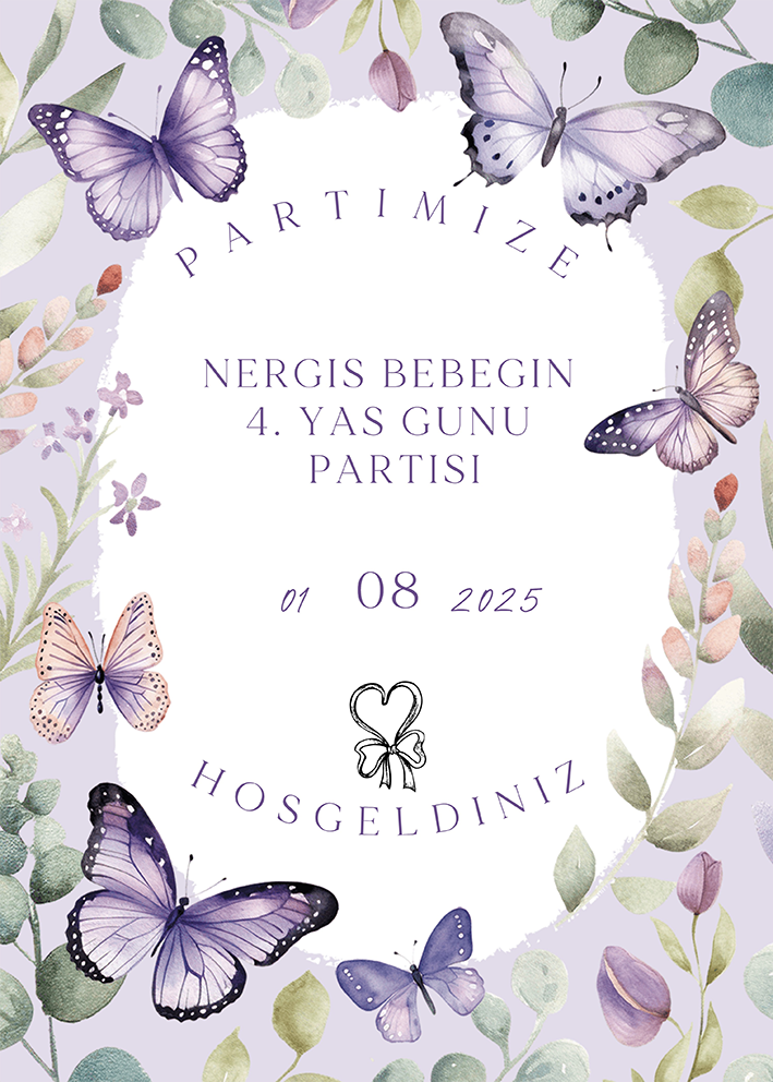 Doğum Günü Karşılama Panosu (KRP0031)