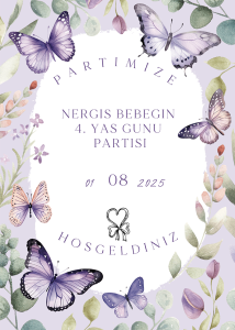 Doğum Günü Karşılama Panosu (KRP0031)