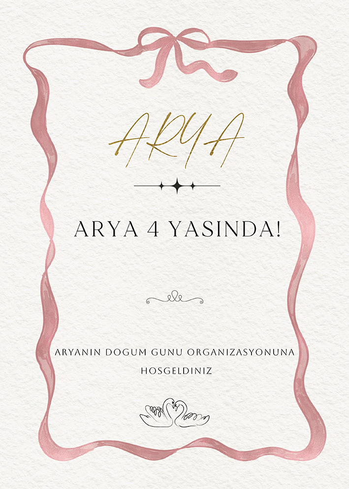 Doğum Günü Karşlama Panosu  (KRP0032)