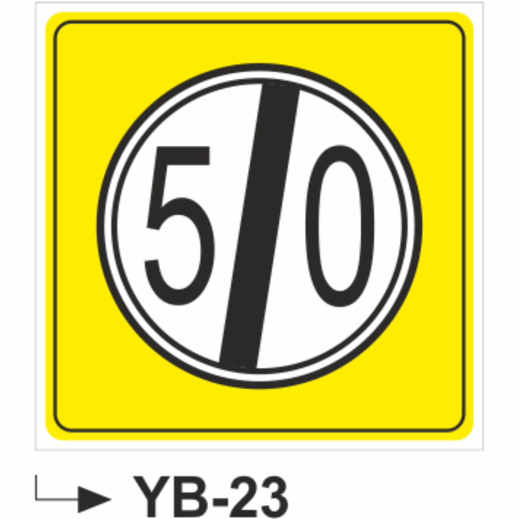 YB-23 - Uyarı Levhası