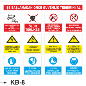 İşe Başlamadan Önce Güvenlik Tedbirini Al