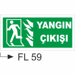 Yangın Çıkışı - Uyarı Levhaları