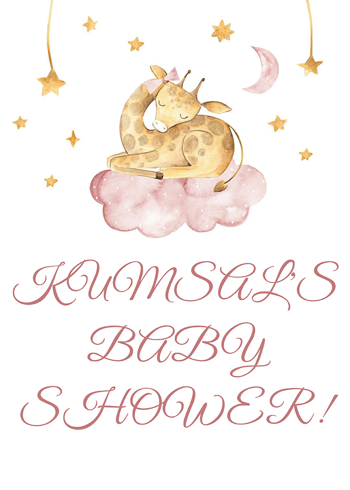 Baby Shower Karşılama Panosu (KRP0062)