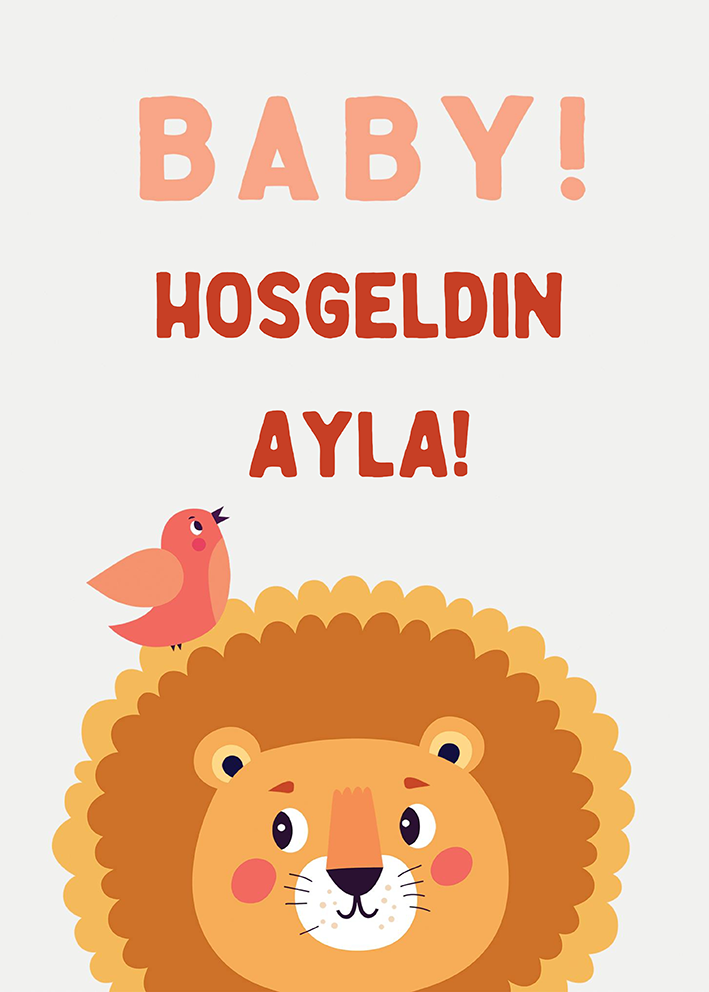 Baby Shower Karşılama Panosu (KRP0079)