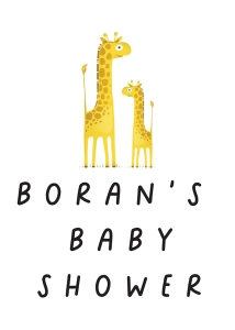 Baby Shower Karşılama Panosu (KRP0080)