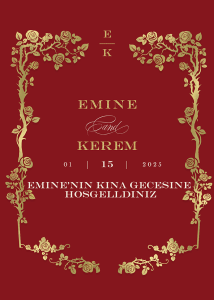 Kına Karşılama Panosu (KRP0086)