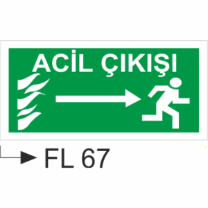 Acil Çıkışı - Uyarı Levhaları