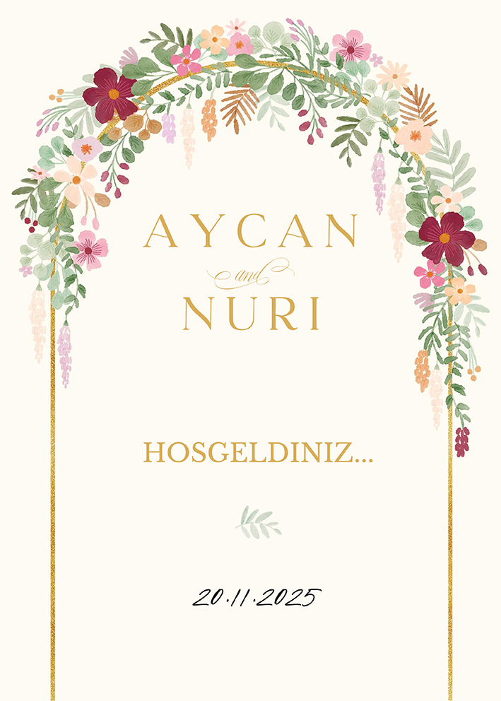 Doğum Günü Karşlama Panosu  (KRP0088)