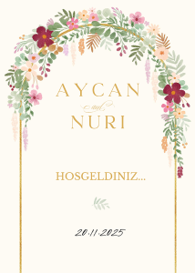 Doğum Günü Karşlama Panosu  (KRP0088)
