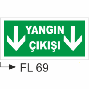 Yangın Çıkışı - Uyarı Levhaları