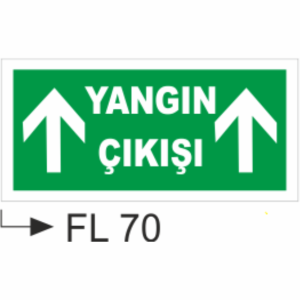 Yangın Çıkışı - Uyarı Levhaları