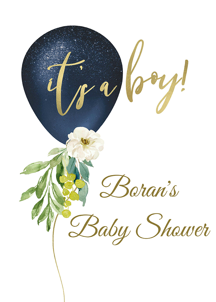 Baby Shower Karşılama Panosu (KRP0132)