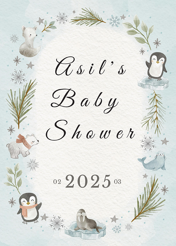 Baby Shower Karşılama Panosu (KRP0133)