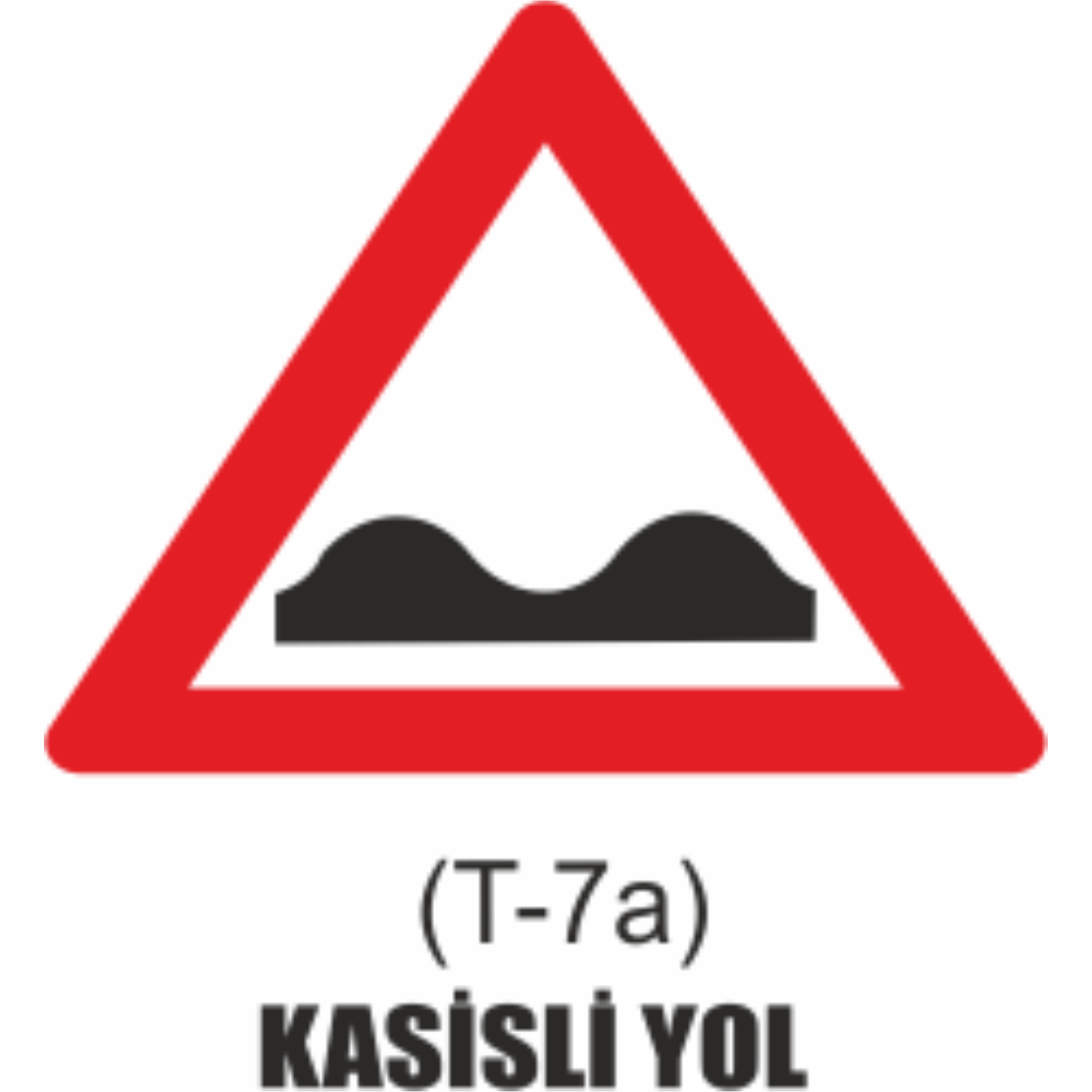 Kasisli Yol Tabelası- Uyarı Levhaları
