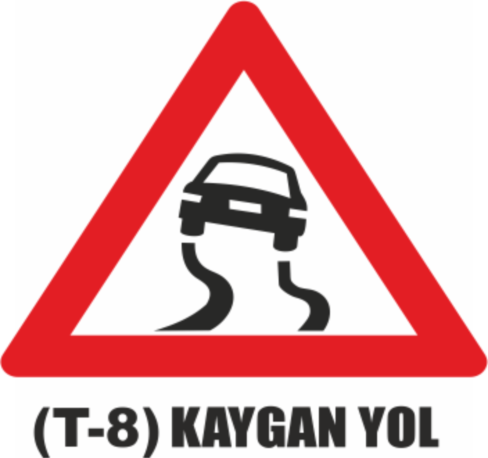 Kaygan Yol Tabelası- Uyarı Levhaları
