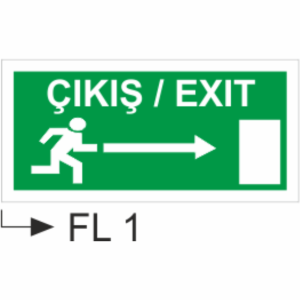 Çıkış/Exıt - Uyarı Levhaları