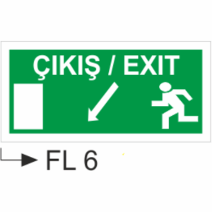 Çıkış/Exıt - Uyarı Levhaları