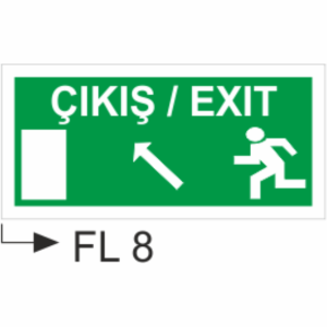 Çıkış/Exıt - Uyarı Levhaları
