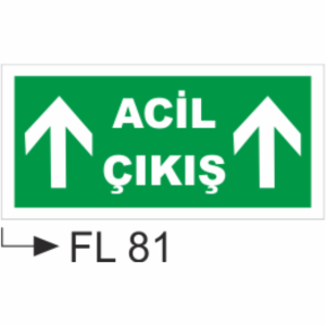 Acil Çıkış - Uyarı Levhaları