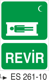 Revir -Uyarı Levhası