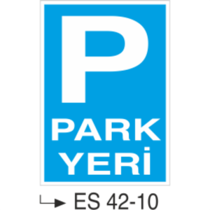 Park Yeri-Uyarı Levhası
