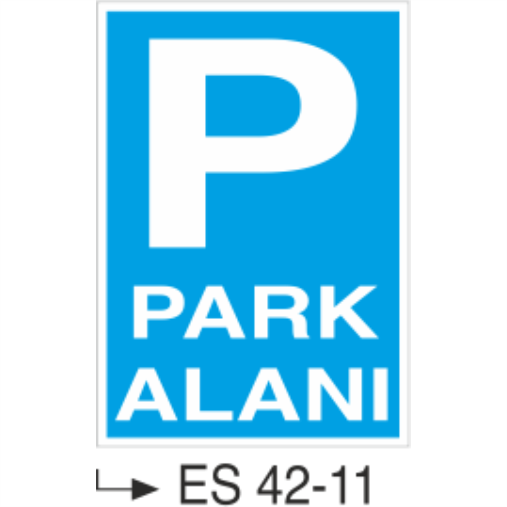 Park Alanı-Uyarı Levhası