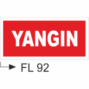 Yangın- Uyarı Levhaları