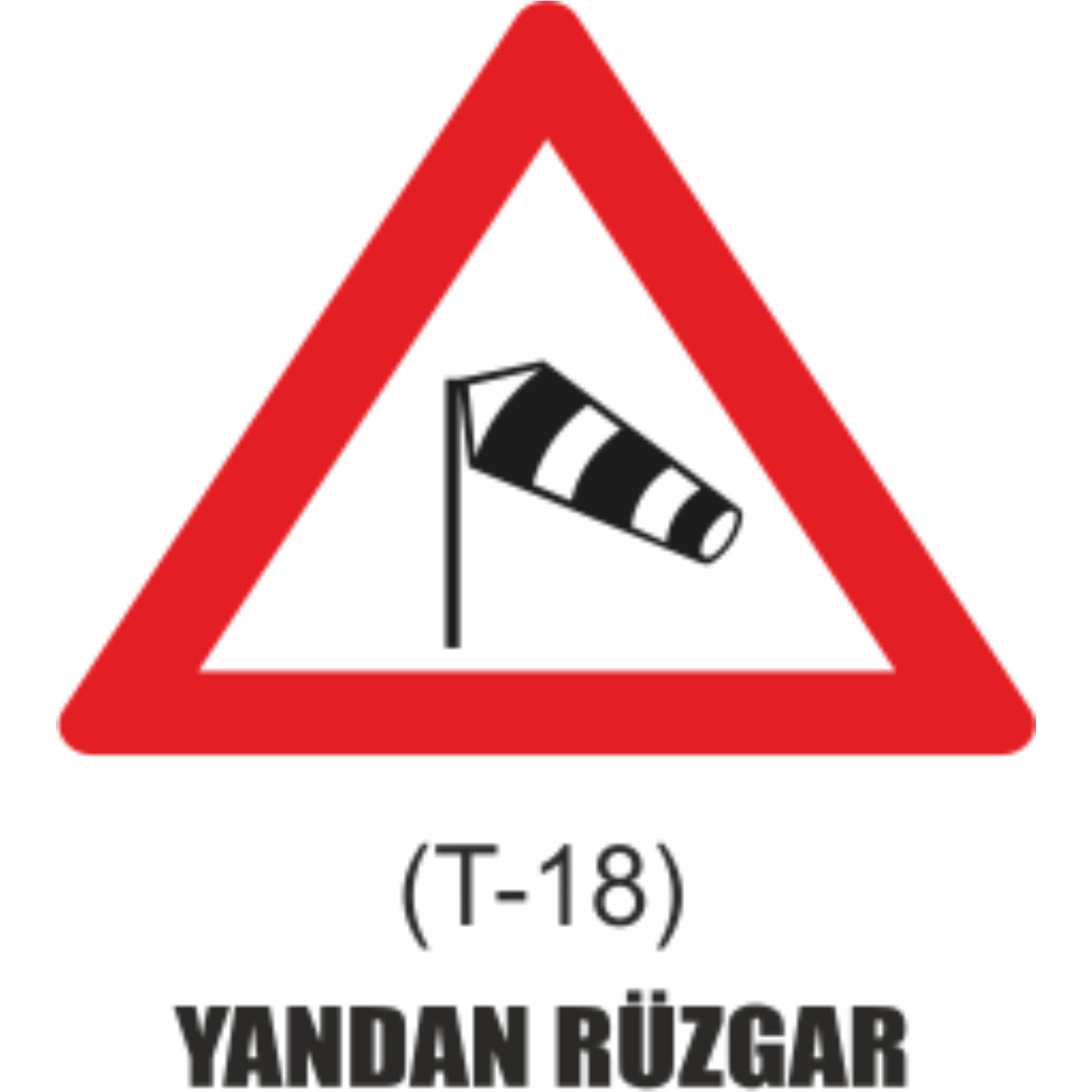 Yandan Rüzgar Tabelası- Uyarı Levhaları