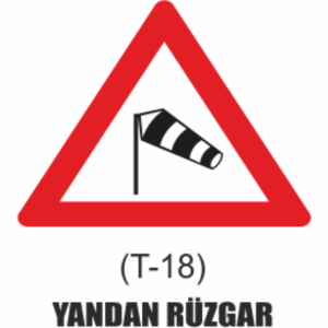 Yandan Rüzgar Tabelası- Uyarı Levhaları