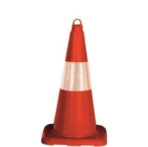 Tpe Trafik Konisi 50 Cm Tek Reflektifli Trafik Dubası  (ADL12364)